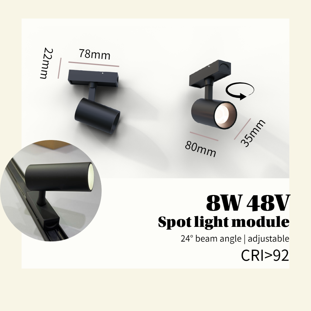 Ultra Slim Magnetic track light