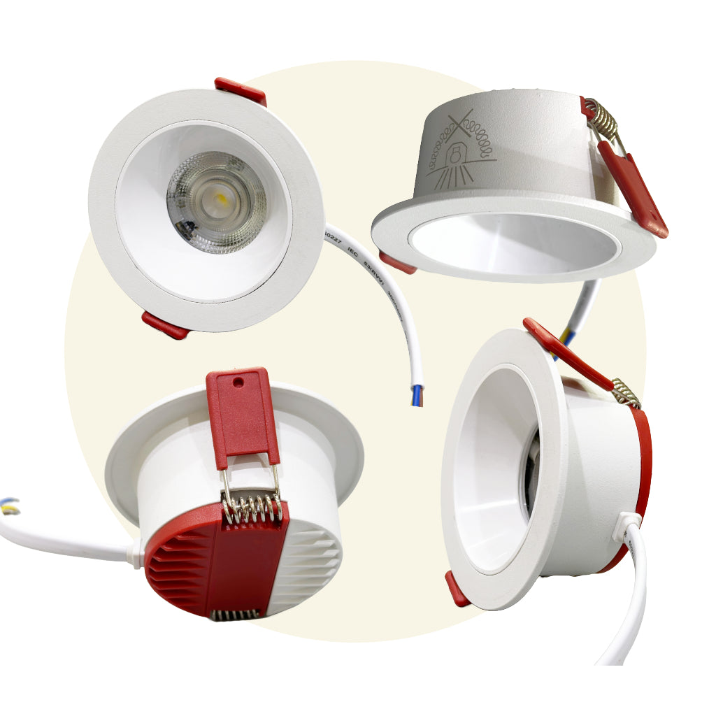 KE LICHT 7W Recessed Spotlight | Tri-Colour — product detail