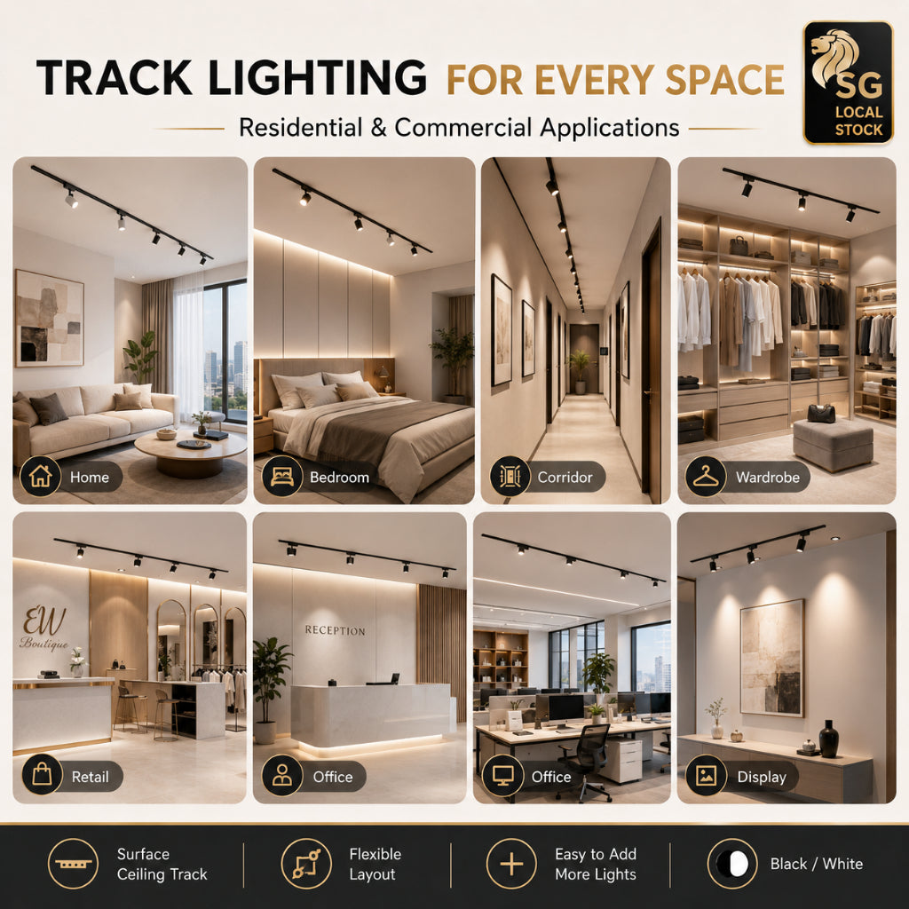 KOYAMA 230V Track Lighting | Spot / LEGO / Frosted — product detail