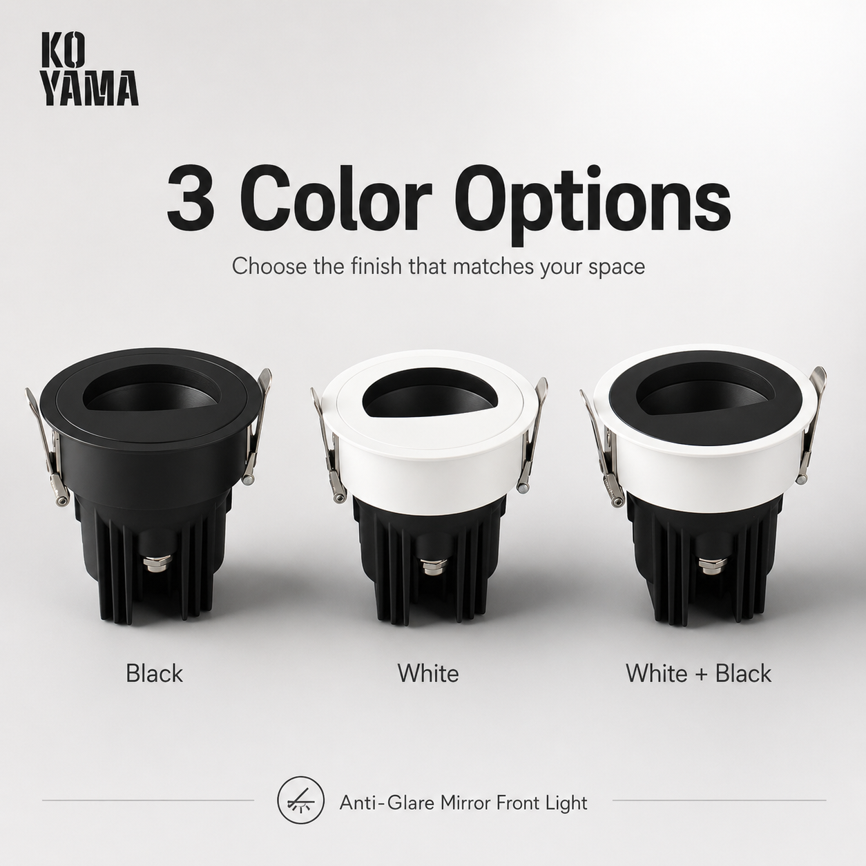 10W Anti glare mirror front light