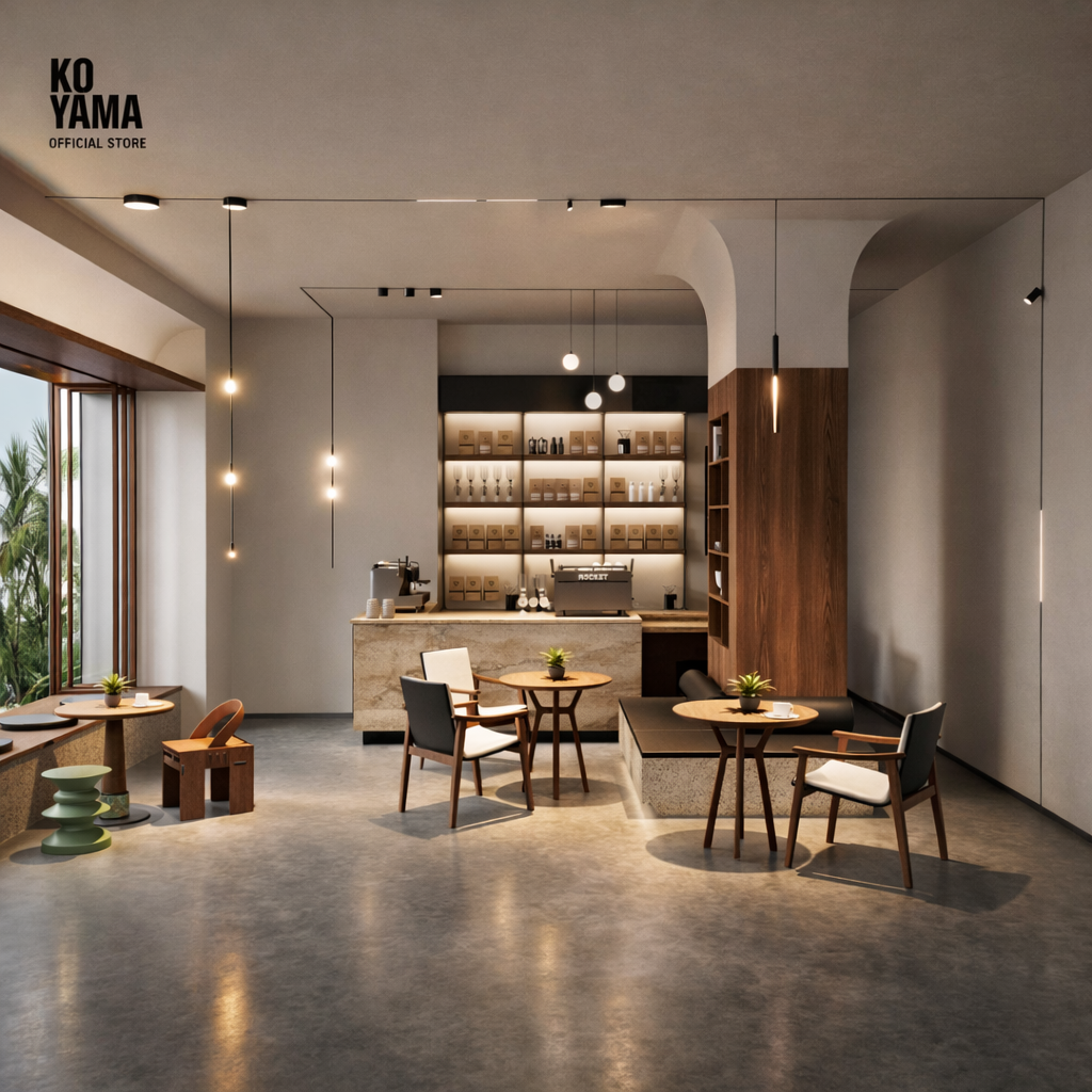 KOYAMA Magnetic Track Light LED Rail Lighting System | Smart Tuya Zigbee | Modern Ceiling for HDB Condo