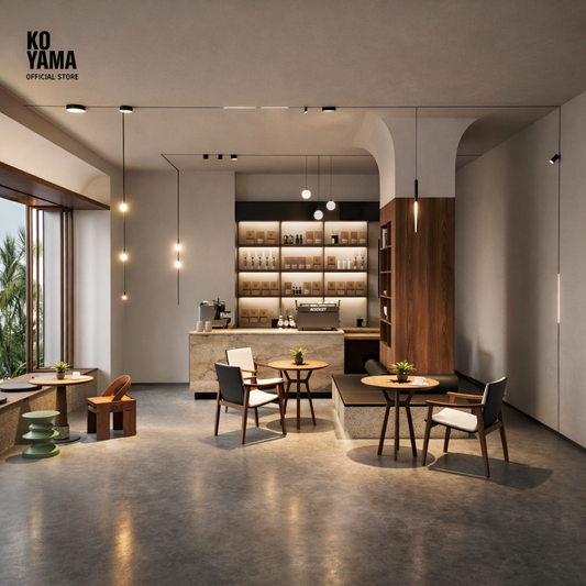 KOYAMA Magnetic Track Light LED Rail Lighting System | Smart Tuya Zigbee | Modern Ceiling for HDB Condo