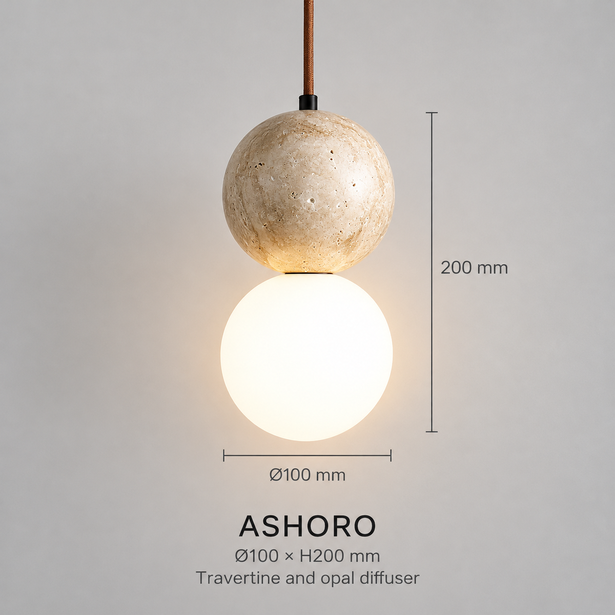 KOYAMA ASHORO dimensions and materials