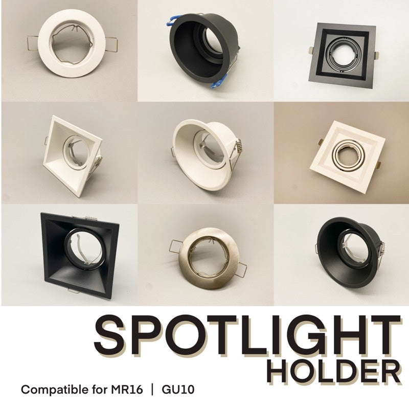 KOYAMA Recessed Spotlight Holder | MR16 / GU10 — product detail