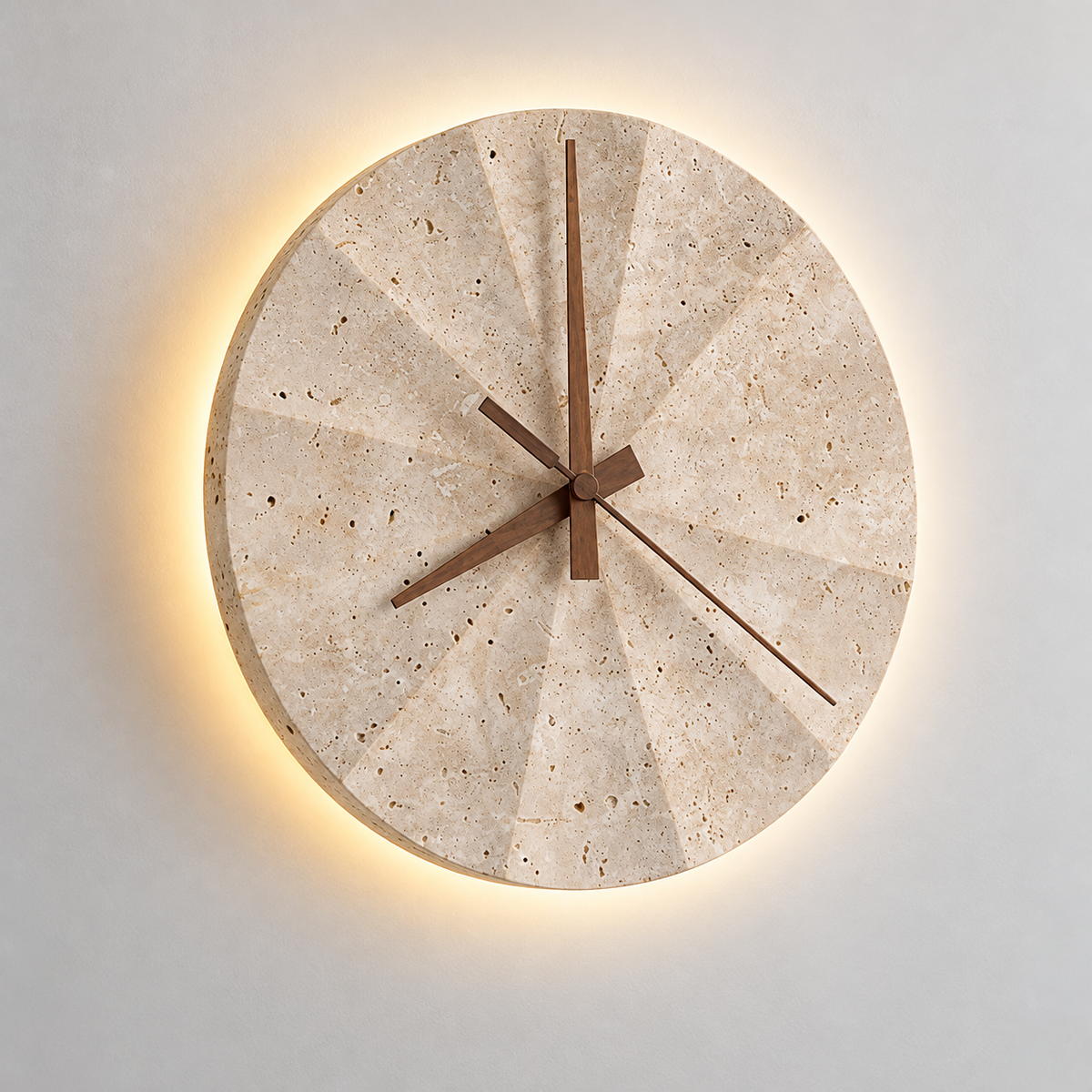 KOYAMA BIBAI travertine wall light — hero