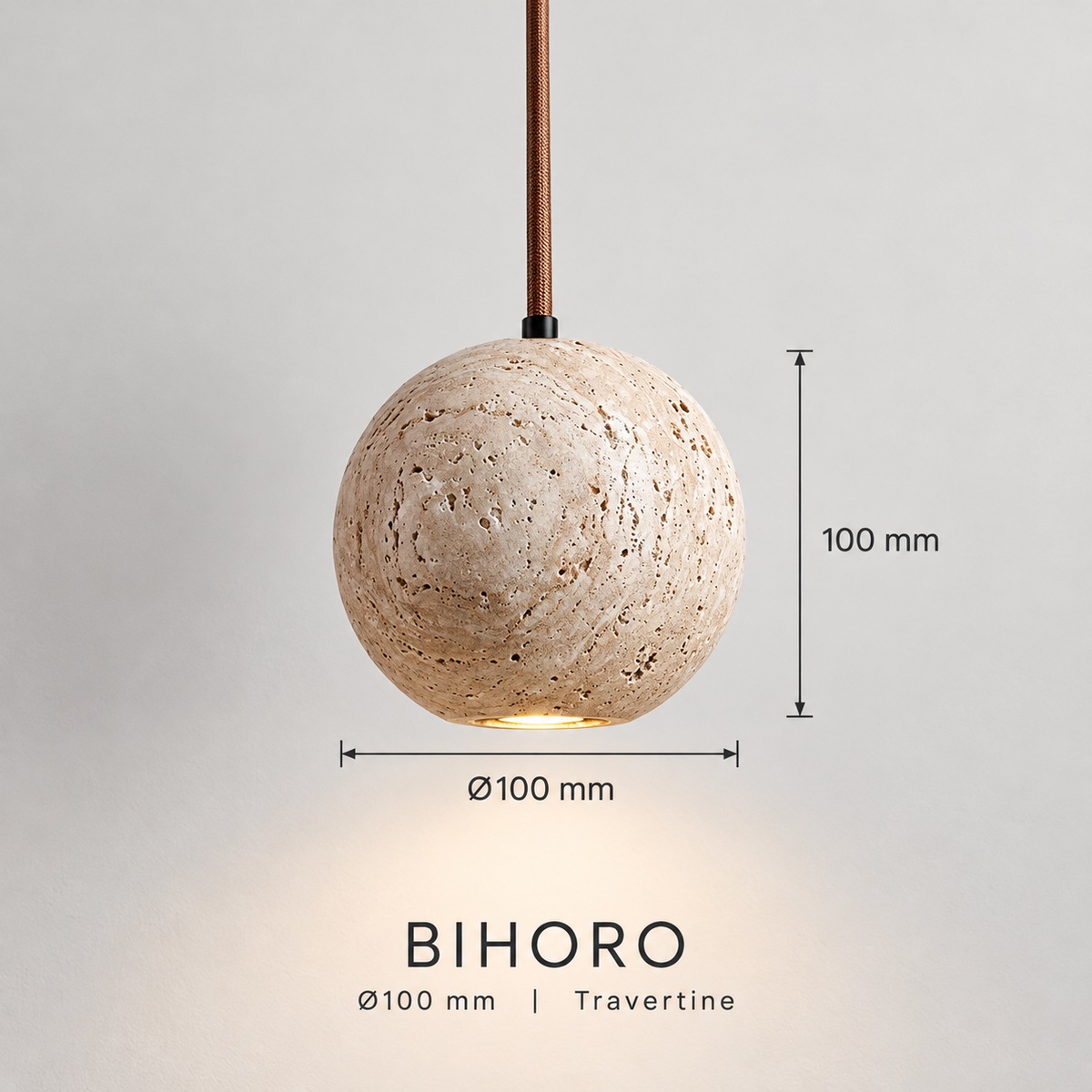 KOYAMA BIHORO dimensions and material