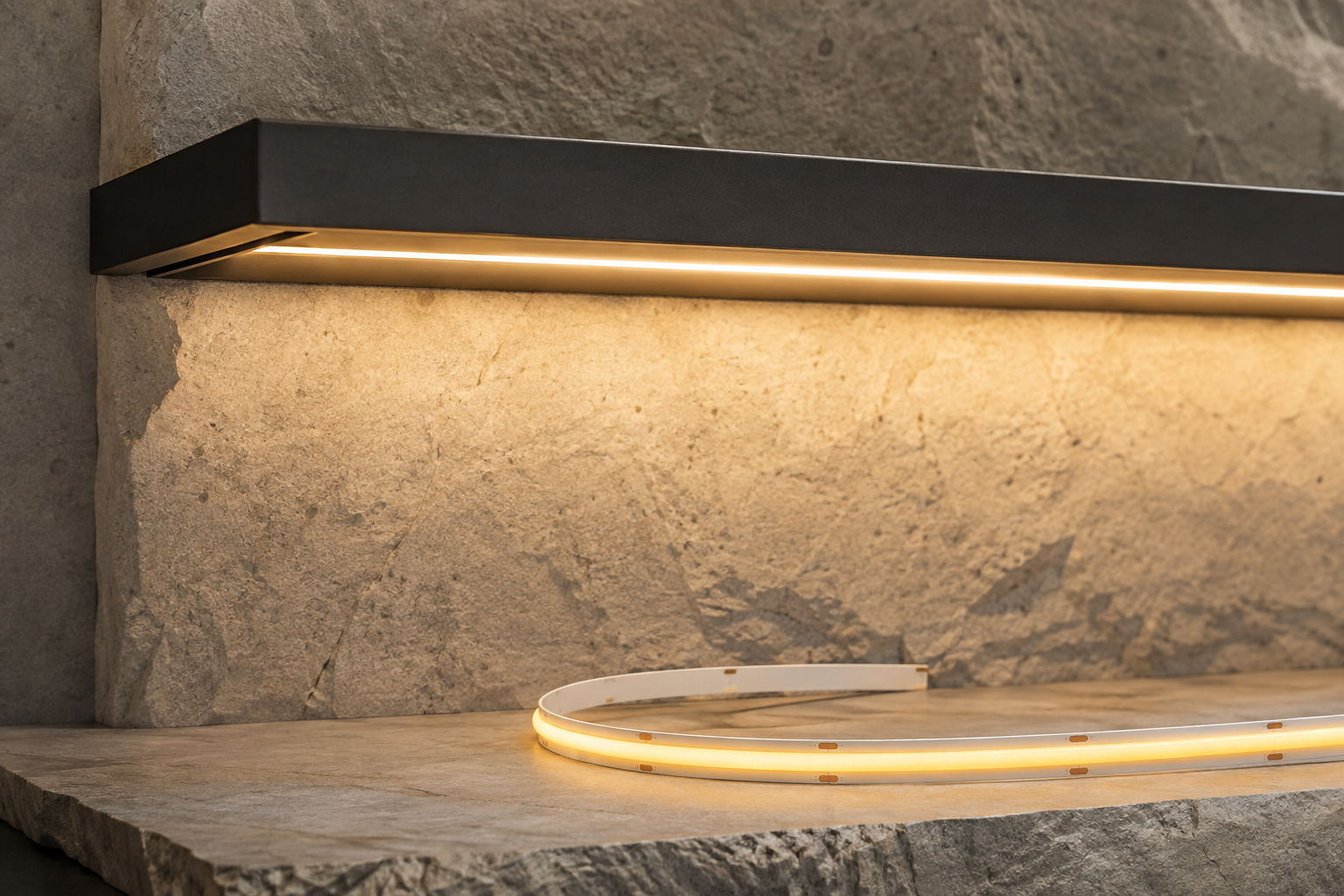 COB LED strip lighting concept