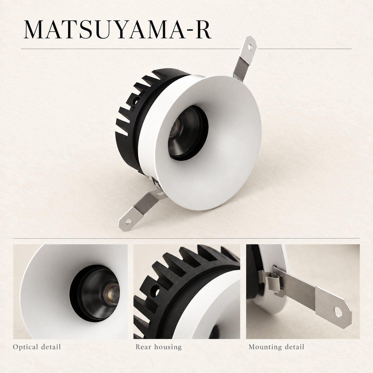 MATSUYAMA-R Recessed Downlight