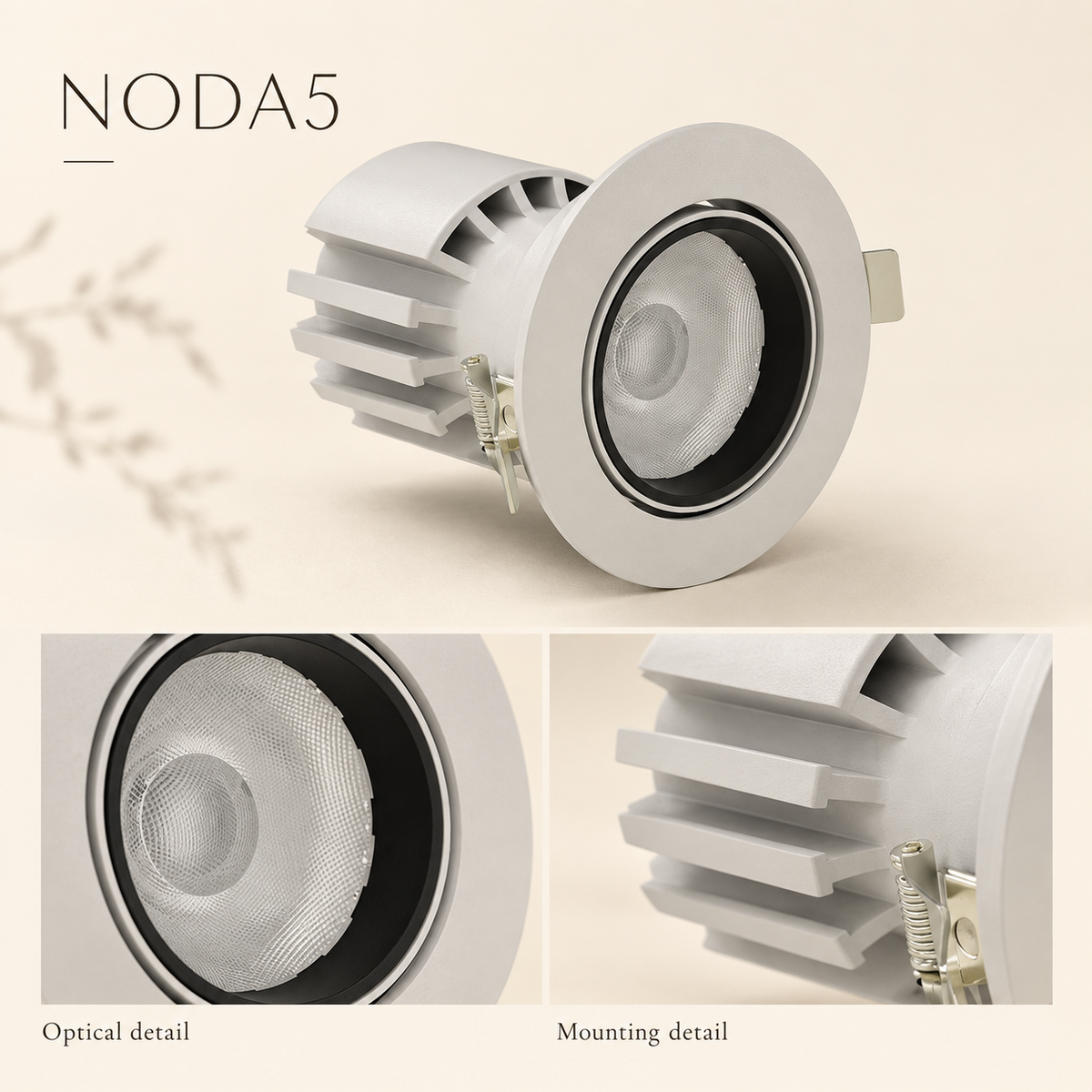 NODA5 Recessed Spotlight
