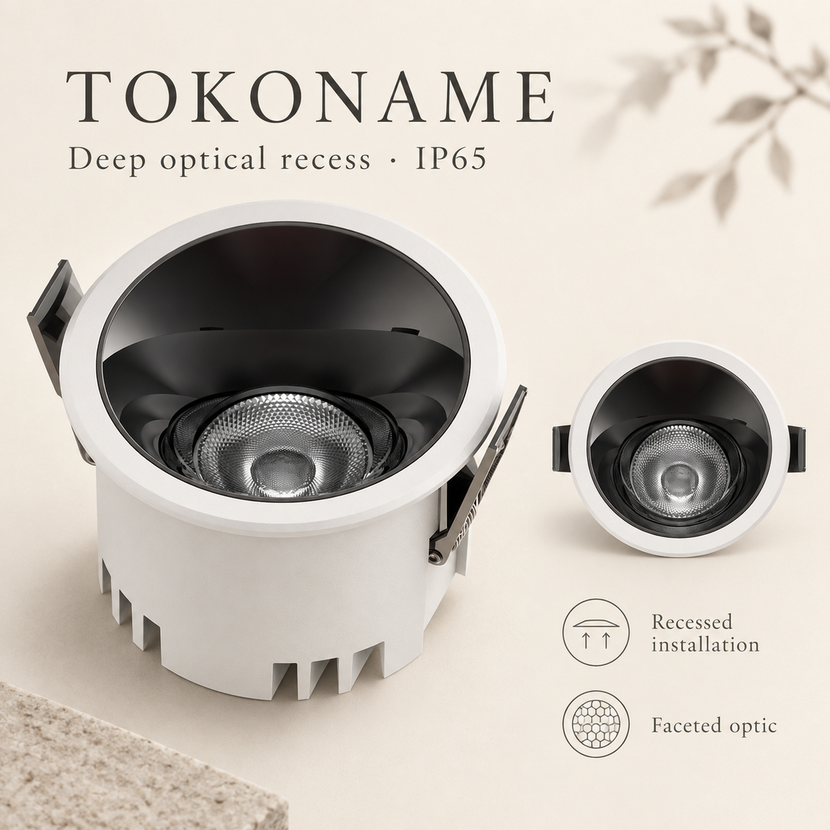 TOKONAME Recessed Downlight | IP65