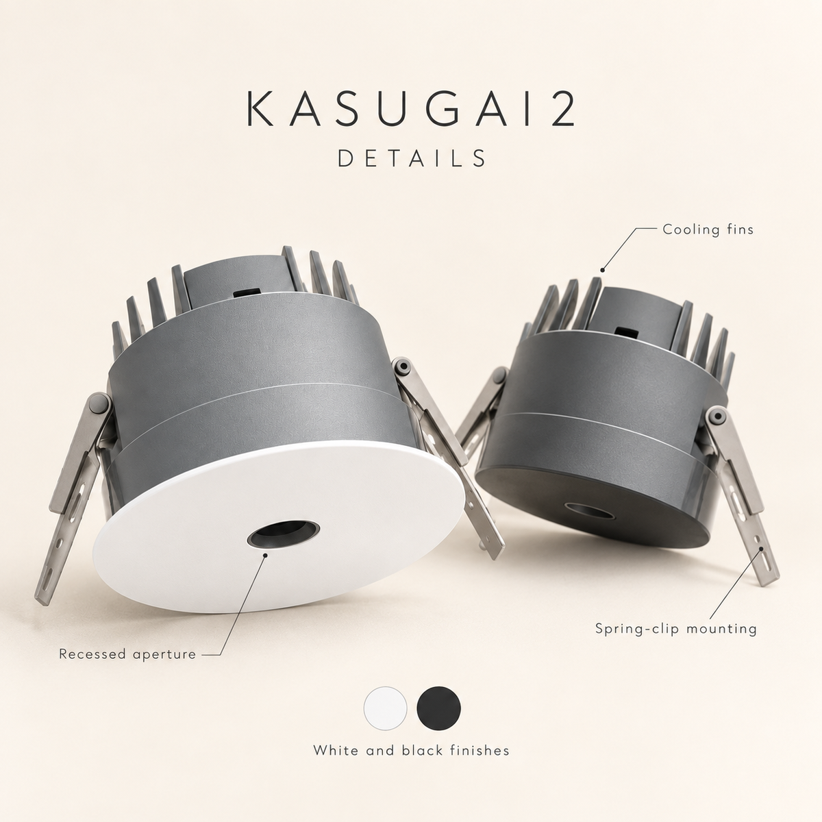 KASUGAI2 Recessed Pinhole Downlight