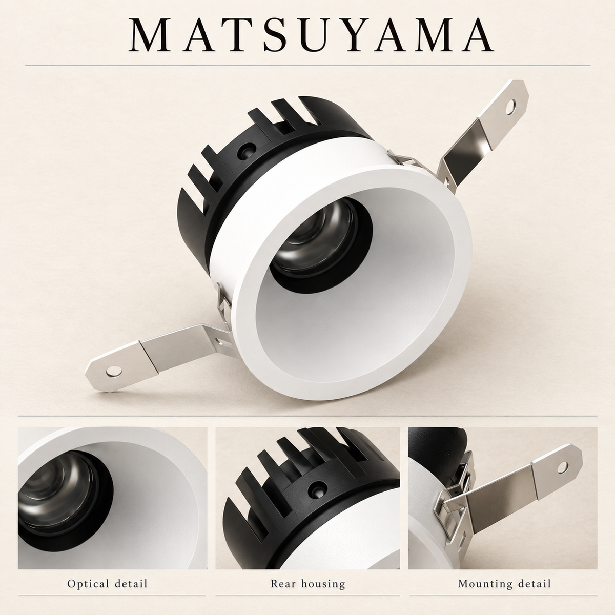 MATSUYAMA Recessed Downlight