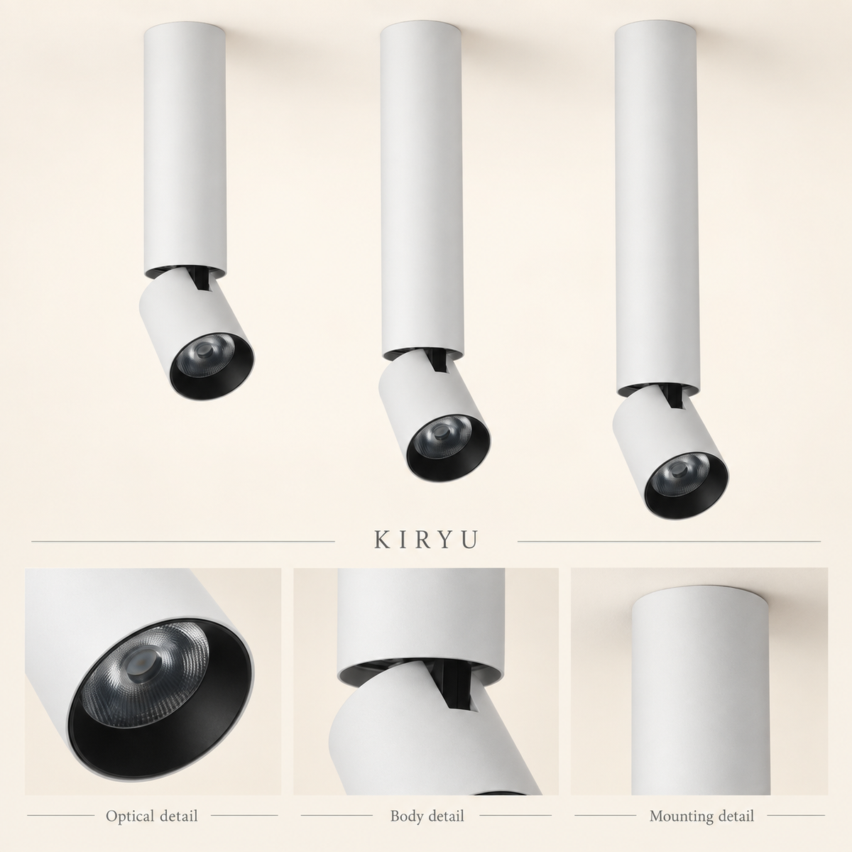 KIRYU Surface Mounted Spotlight