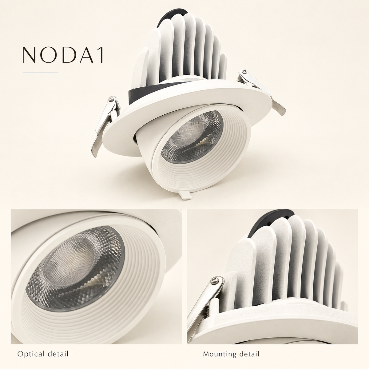 NODA1 Recessed Spotlight