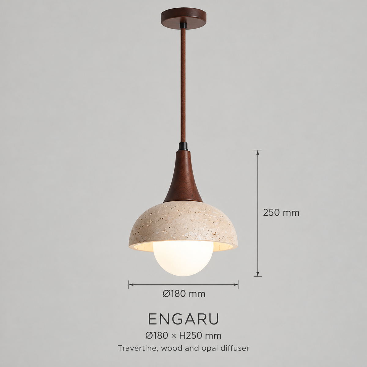 KOYAMA ENGARU dimensions and material