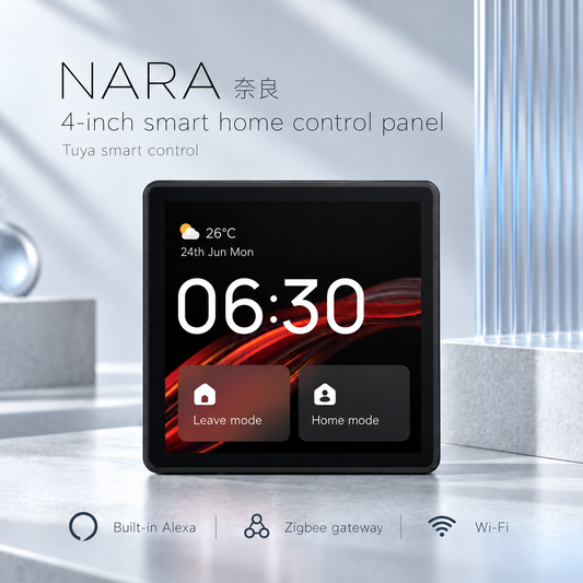 KOYAMA NARA | 4-inch Smart Home Control Panel with Alexa