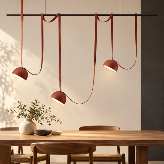 KOYAMA EHIME Belt-Suspended Pendant Light