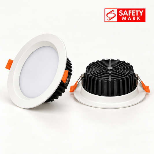 KOYAMA KAMIKITA recessed LED light, SAFETY Mark