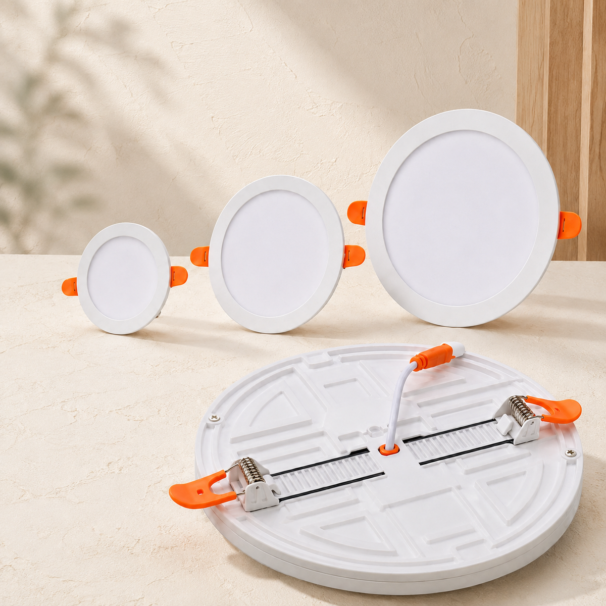 KE LICHT Adjustable Cut-Out LED Downlight | 9W / 15W / 20W — styled product view