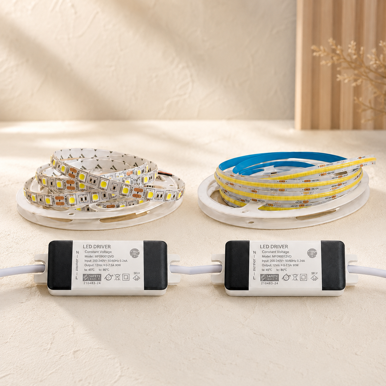 KOYAMA LED Strip Light & Driver Set — styled product view
