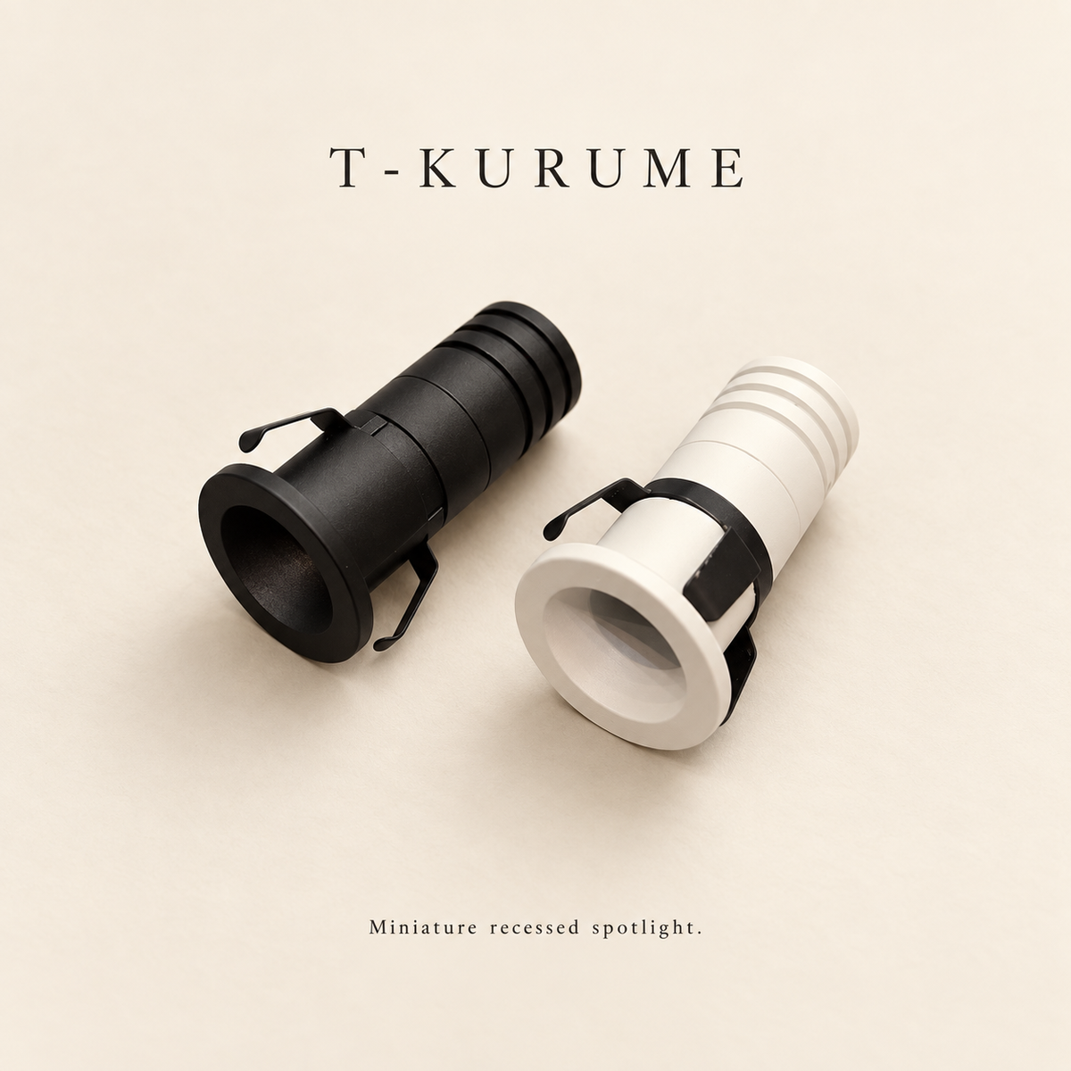 T-KURUME Miniature Recessed Spotlight