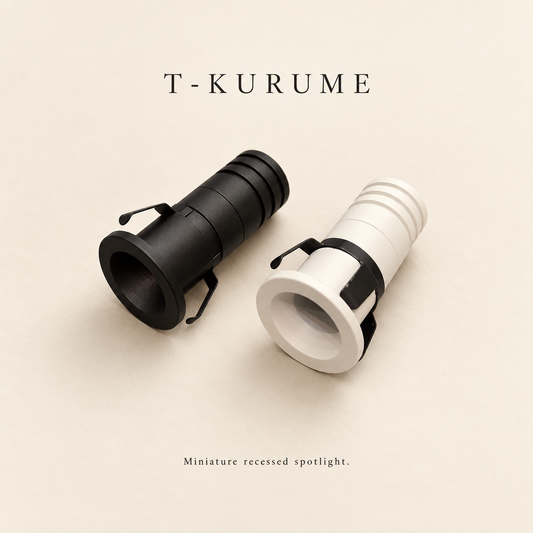 T-KURUME Miniature Recessed Spotlight