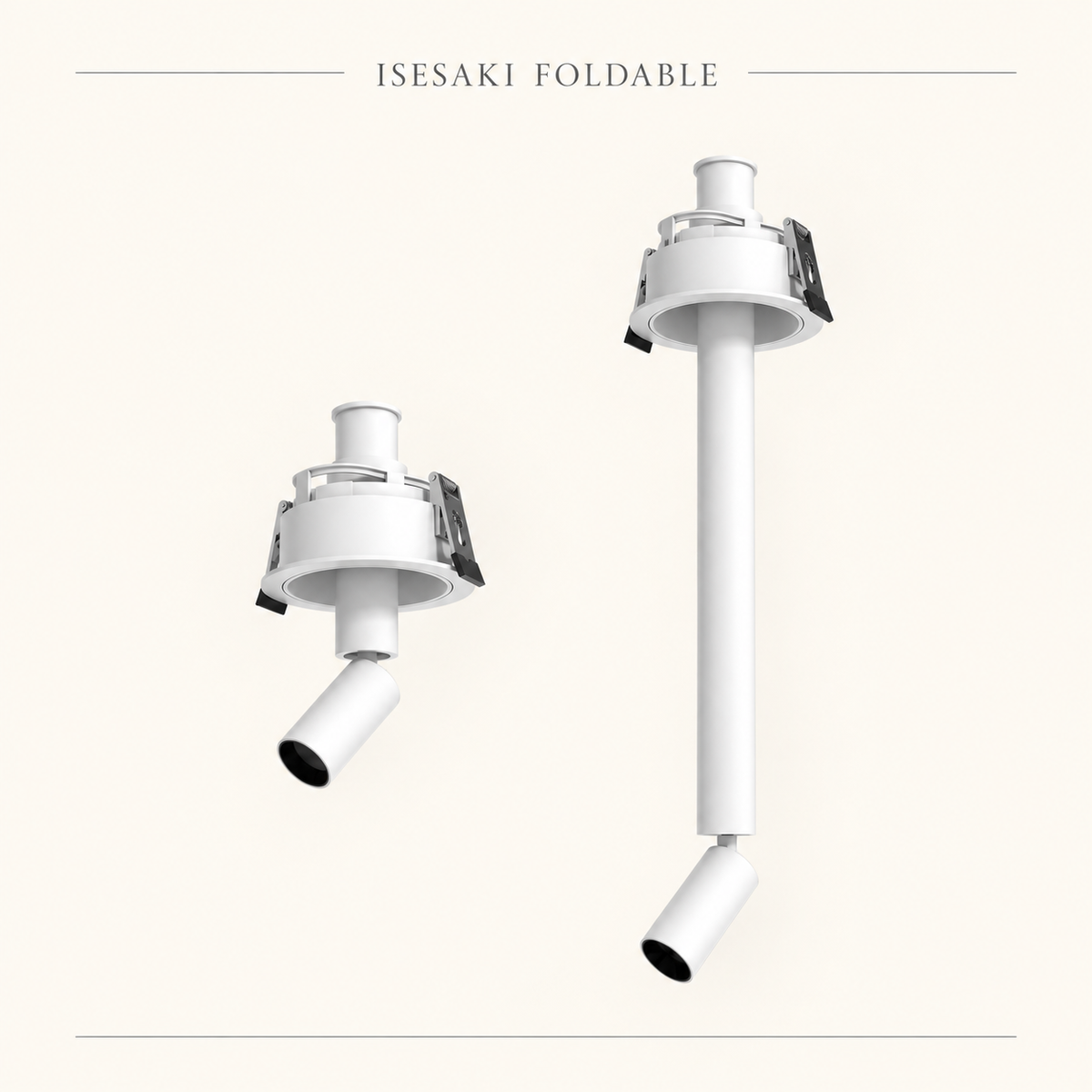 ISESAKI Foldable Recessed Spotlight