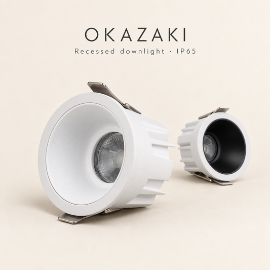 OKAZAKI Recessed Downlight | IP65