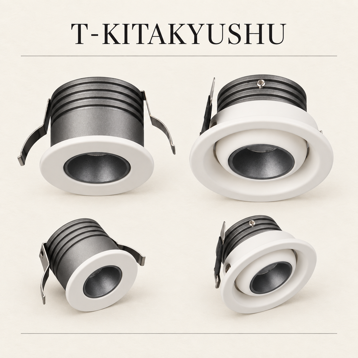 T-KITAKYUSHU Mini Recessed Spotlight