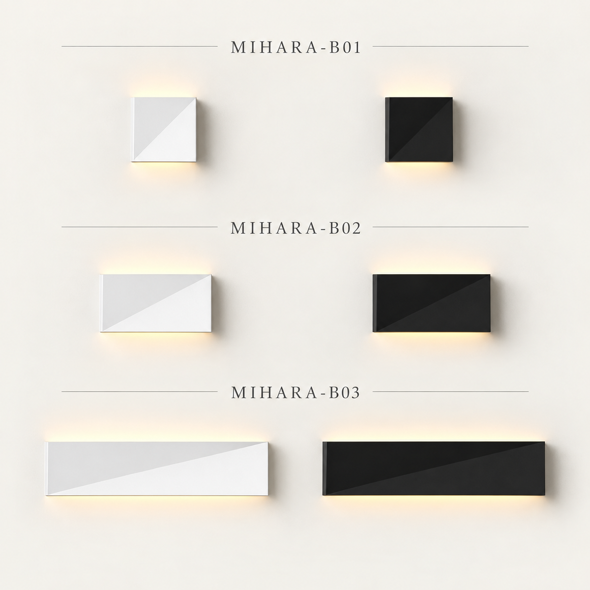 MIHARA B Series Wall Light