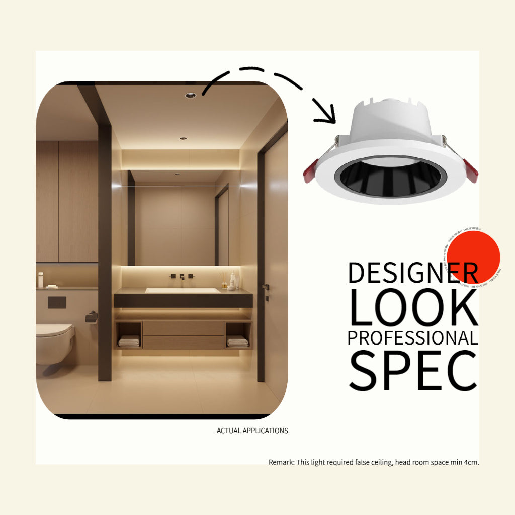 KOYAMA Deep Reflector Downlight | Integrated Driver — product detail