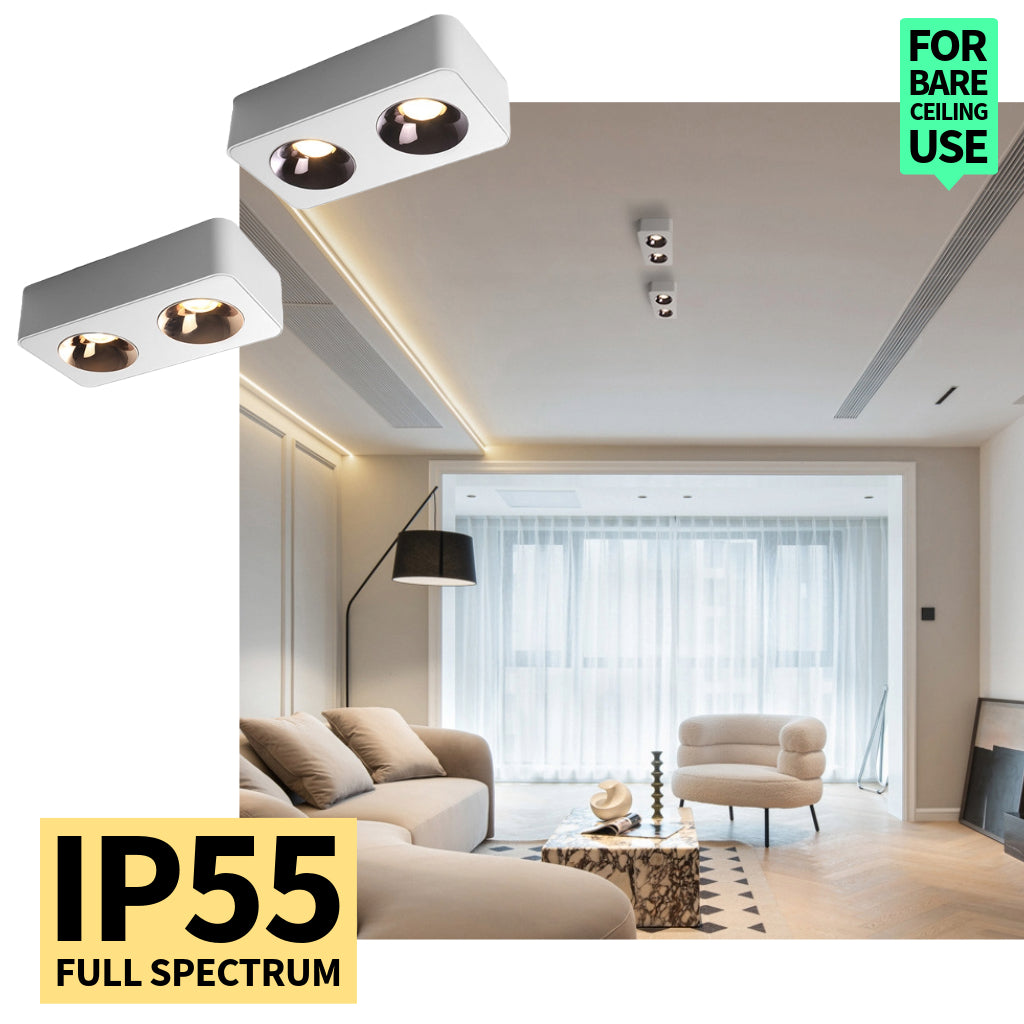 KOYAMA Surface COB Spotlight | Single & Double Head — product detail
