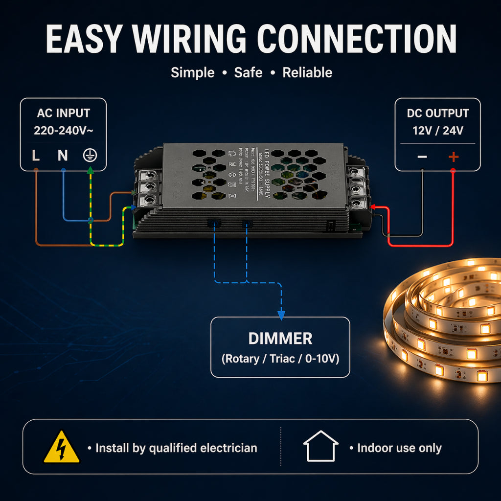 KOYAMA Dimmable LED Driver | 12V / 24V — product detail