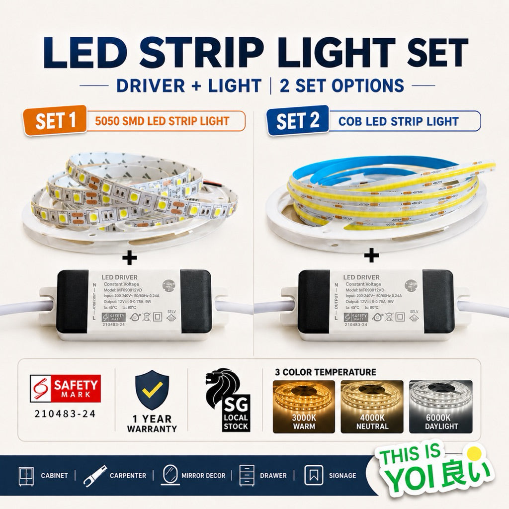 KOYAMA LED Strip Light & Driver Set — product detail