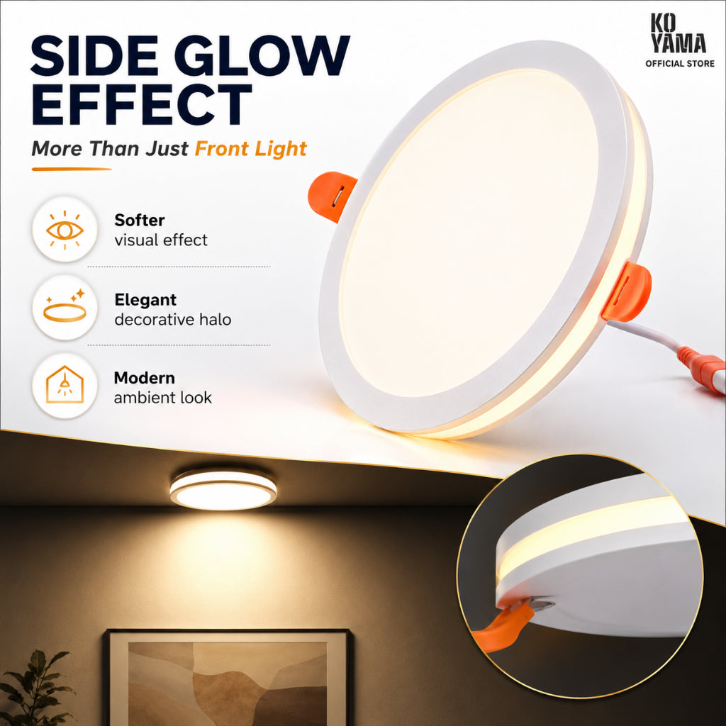 KE LICHT Adjustable Cut-Out LED Downlight | 9W / 15W / 20W — product detail