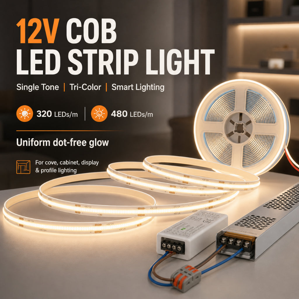 KOYAMA COB LED Strip Light | Flexible Lighting — product detail