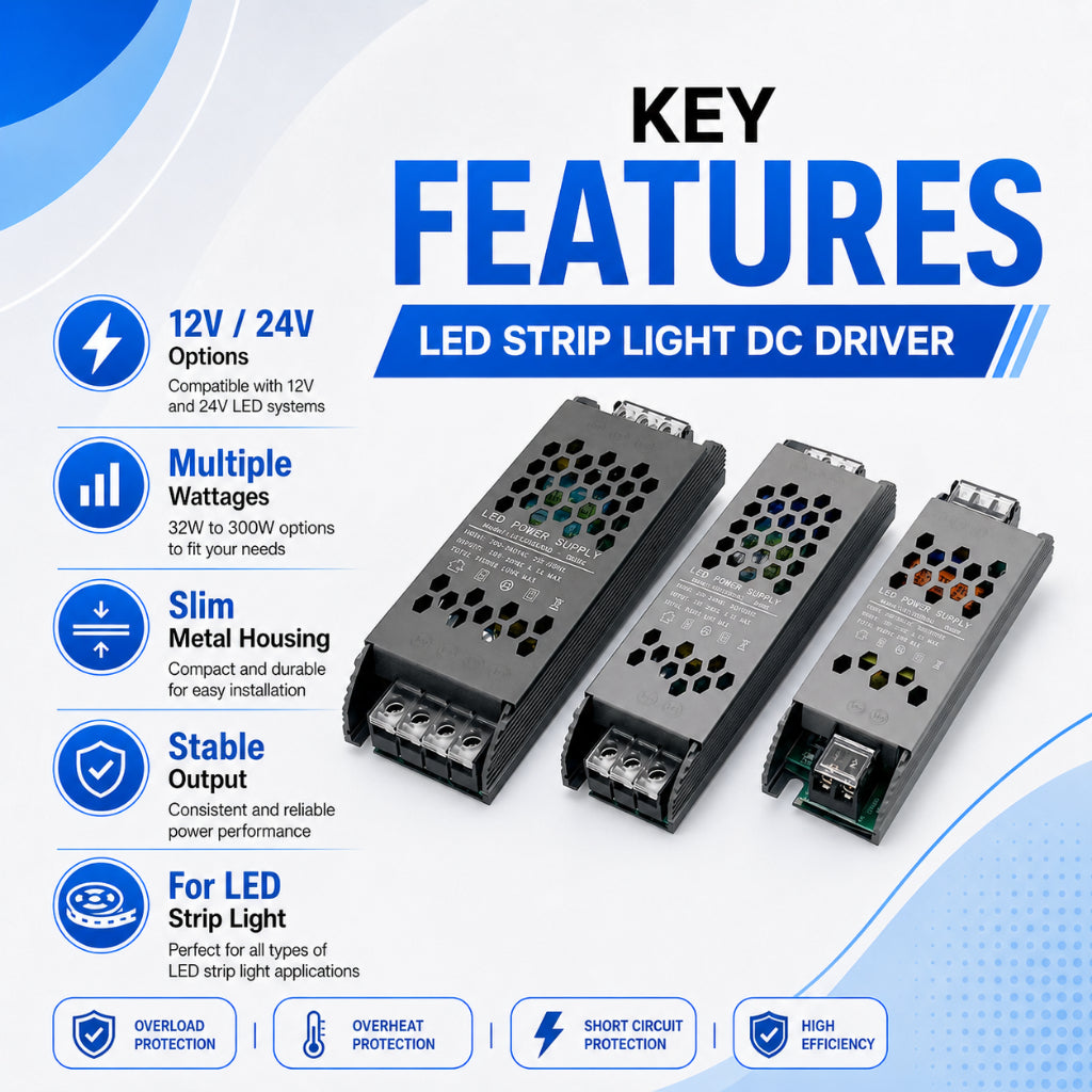KOYAMA LED Strip Power Supply | 12V / 24V — product detail