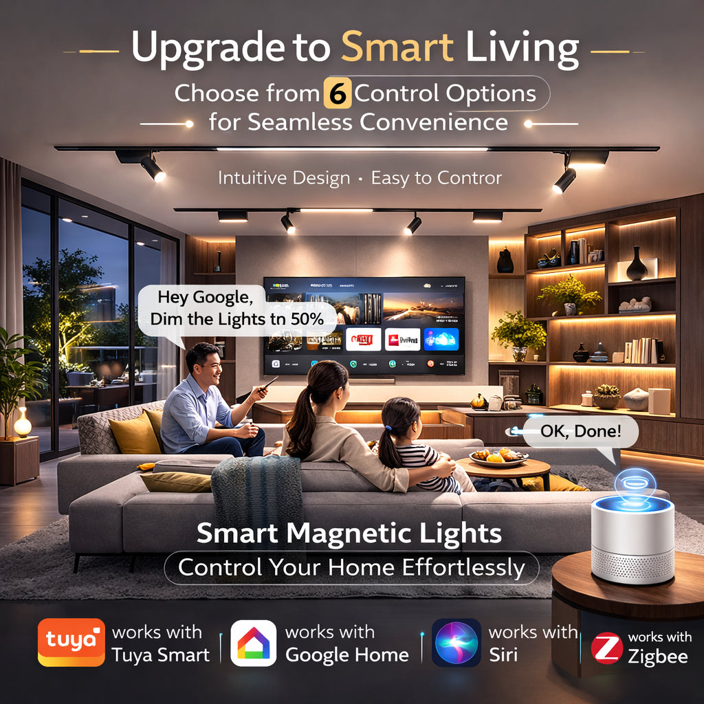 KOYAMA Smart Magnetic Track Lighting | Tuya / Zigbee Full Range — product detail