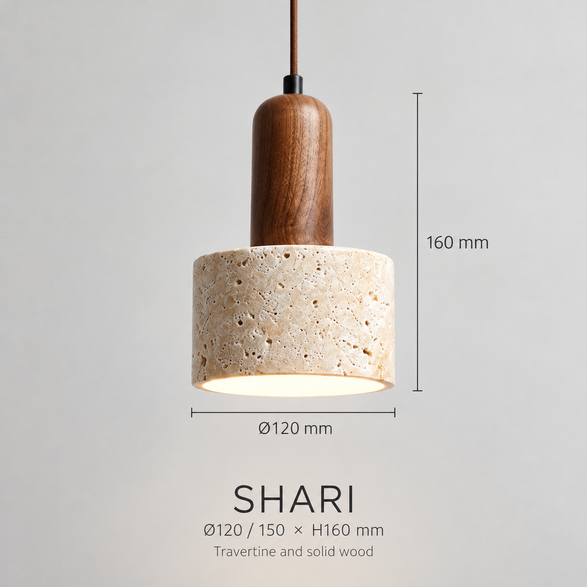 KOYAMA SHARI dimensions and material