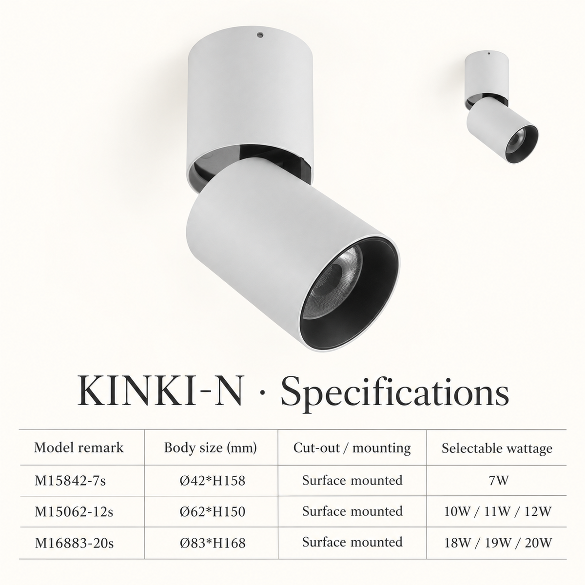 KINKI-N Surface Spotlight